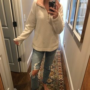 Old navy teddy pullover